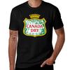 Canada Dry Ginger Ale Tshirt Novelty Print Casual Tee Shirt