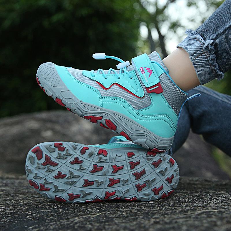 Fashion Anti slip Children's Hiking Shoes Running Shoes Children's Mountaineering Sports Shoes