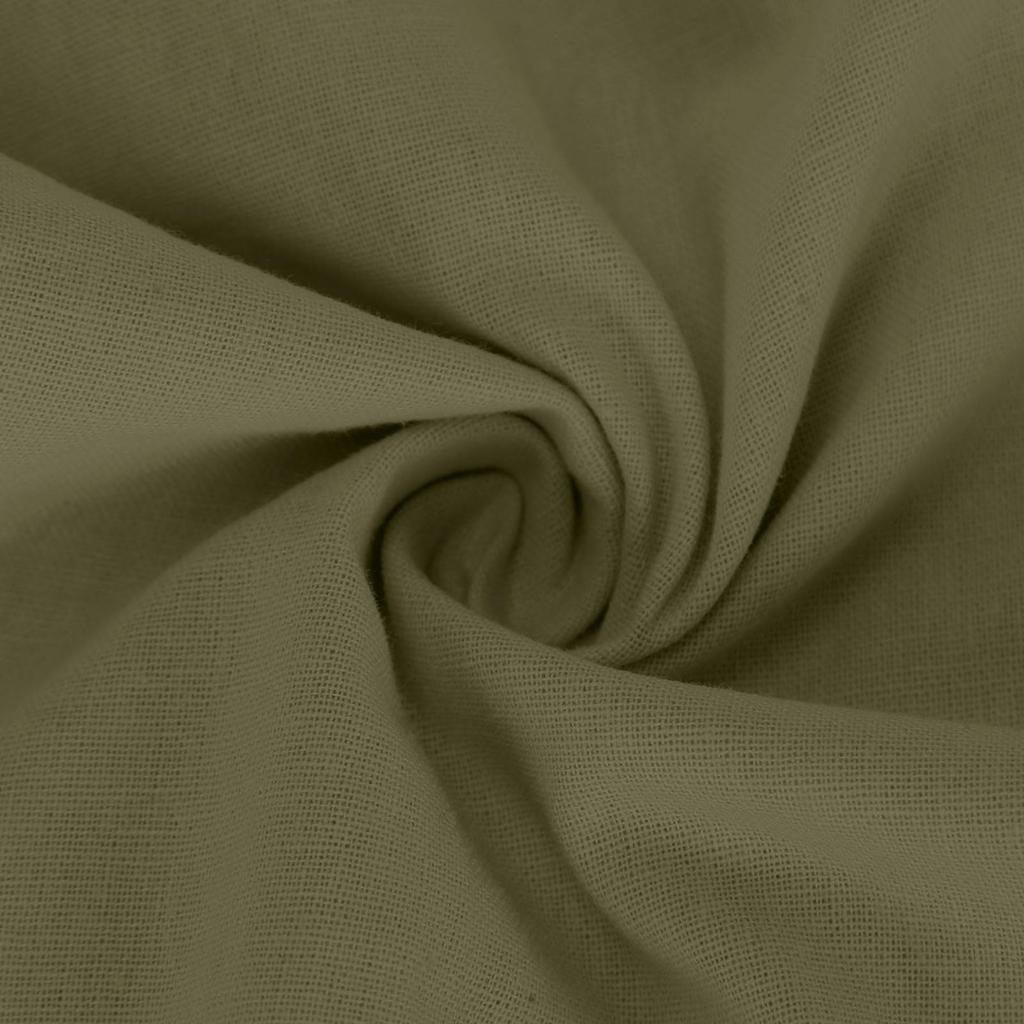 Damen V-Ausschnitt Dreiviertelarm Pullover Bluse Baumwolle Leinen Lockere Passform Lässiges Oberteil für den Sommer Ohne Farbangabe
