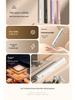 Compact USB Hair Straightener & Curler for Students – Dual Use for Straightening, Curling & Corn Perm In Dorms.