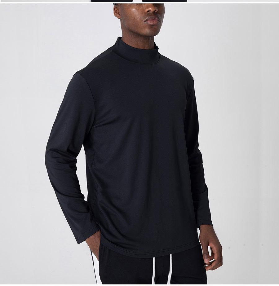 Men's Winter Sports Quick-Dry Training Suit: Football, Basketball & Running Long-Sleeve Top.