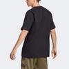 Adidas Originals Round Neck Casual Solid Color Pullover Short Sleeve T-Shirt Men Tops Black IC5997