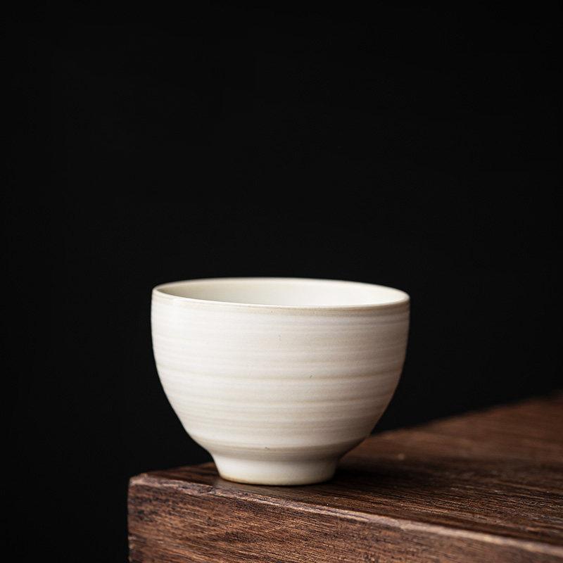 45 мл набор для чая Кунг-фу, чайная чашка, маленькая чайная пиала, керамическая ретро чайная чашка, маленькая чашка для дегустации чая, одинарная чашка, чашка мастера 45ML