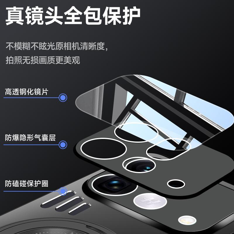 Applicable to OPPOFindX1sPro mobile phone case, new aluminum alloy heat dissipation lens integrated bracket, anti-drop cover