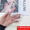 Oppo Find N3 Flip Transparent Protective Case with Hanging Chain - Trendy & Anti-Fall Design
