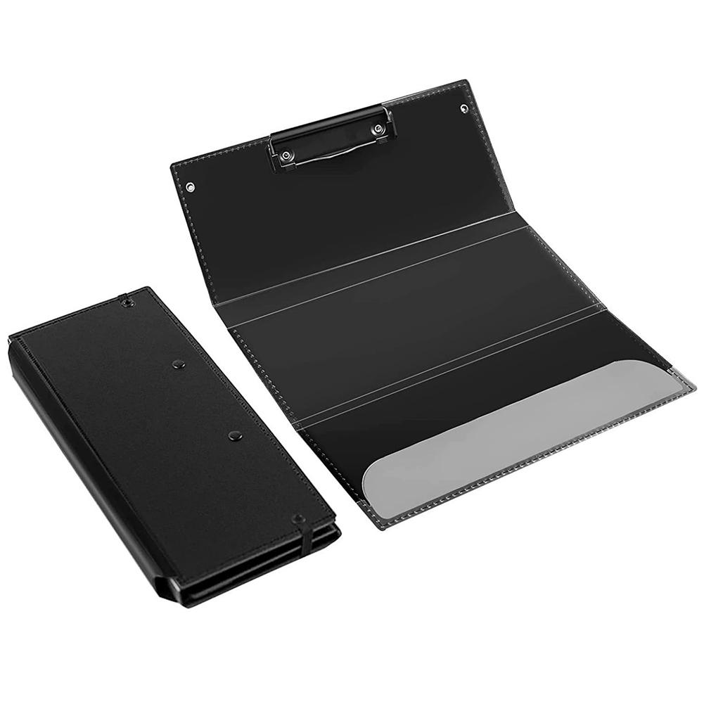 Nursing Clipboard Foldable Handheld Folders Portable Writing Board 3 Layers Secure Paper Grip for Ducuments for Doctors Students