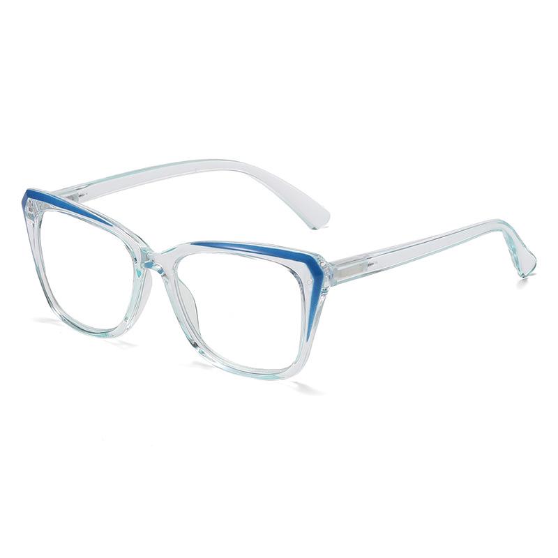 Large Frame European & American Anti-Blue Light Fashion Reading Glasses for Women