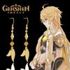 Παιχνίδι Genshin Impact Cosplay Σκουλαρίκια Zhongli Qiqi Tartaglia Kaeya Alberch Eardrop Ear Clip Γυναικεία κοστούμια Σκουλαρίκια Δώρο