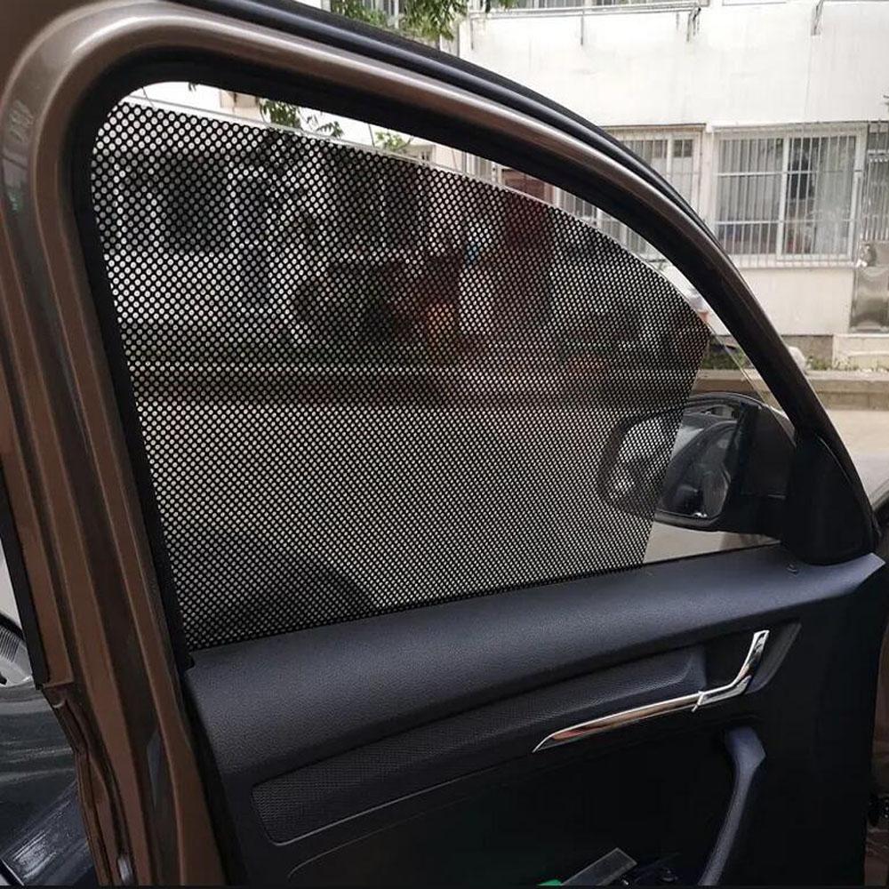 Black Perforated PVC Window Film, Sun Shade Foil Mesh Stickers Room Privacy Window Stickers Office Glass Door Sticker