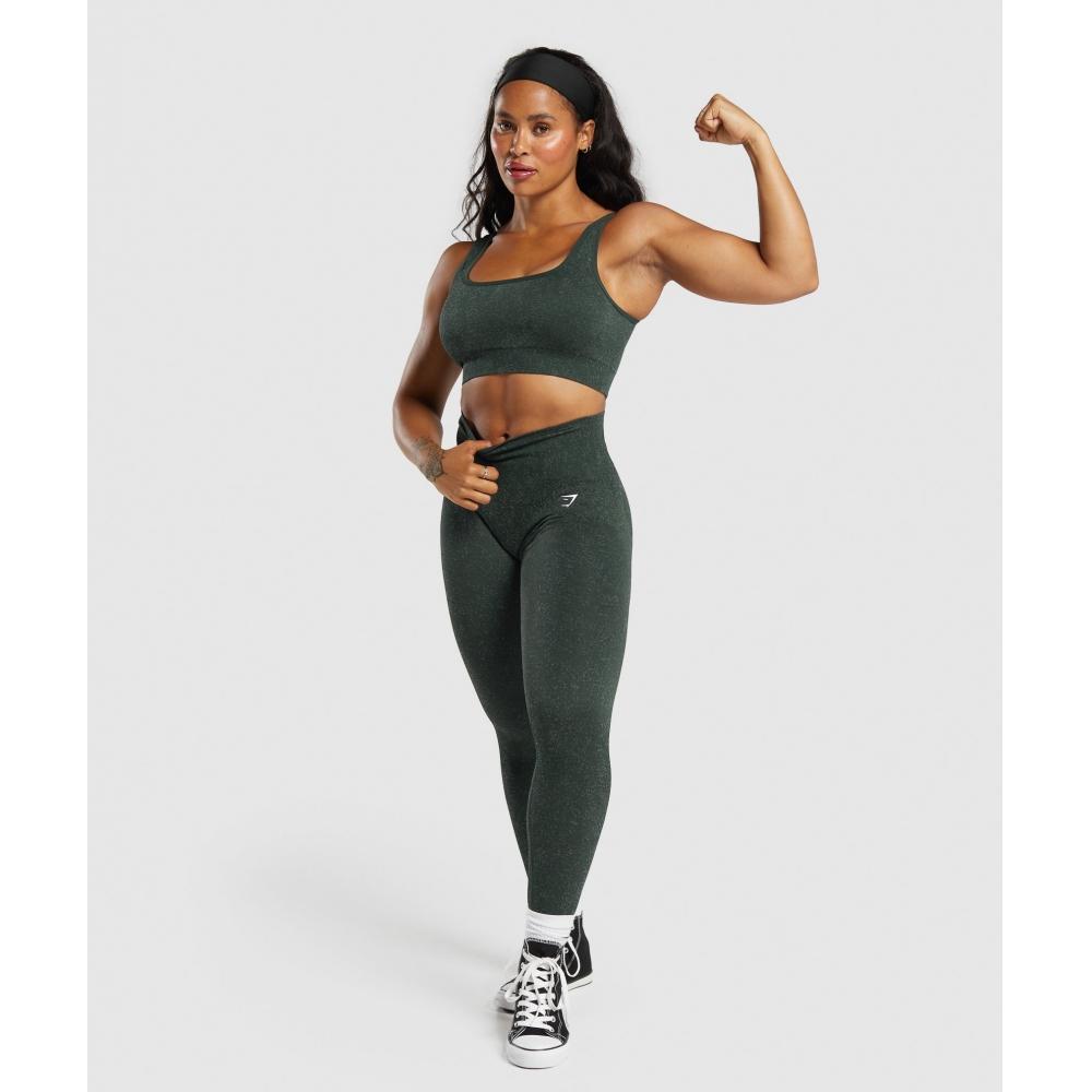 Gymshark Adapt Fleck Seamless Leggings Victory Green  Unit Green B2a1b Ecvn