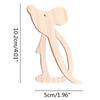 Schönes Design Holz Brosche Anstecknadel Verschiedene Tiere Schal Pin für Damen Mädchen Lustiger Schal Pin Schal Schnalle Clips Schmuck