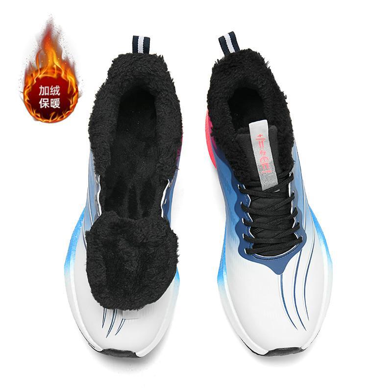 Men's Shoes 2025 Summer New Breathable Light Sports Shoes Shock-absorbing Carbon Board Running Shoes Couple Personalized Color Matching