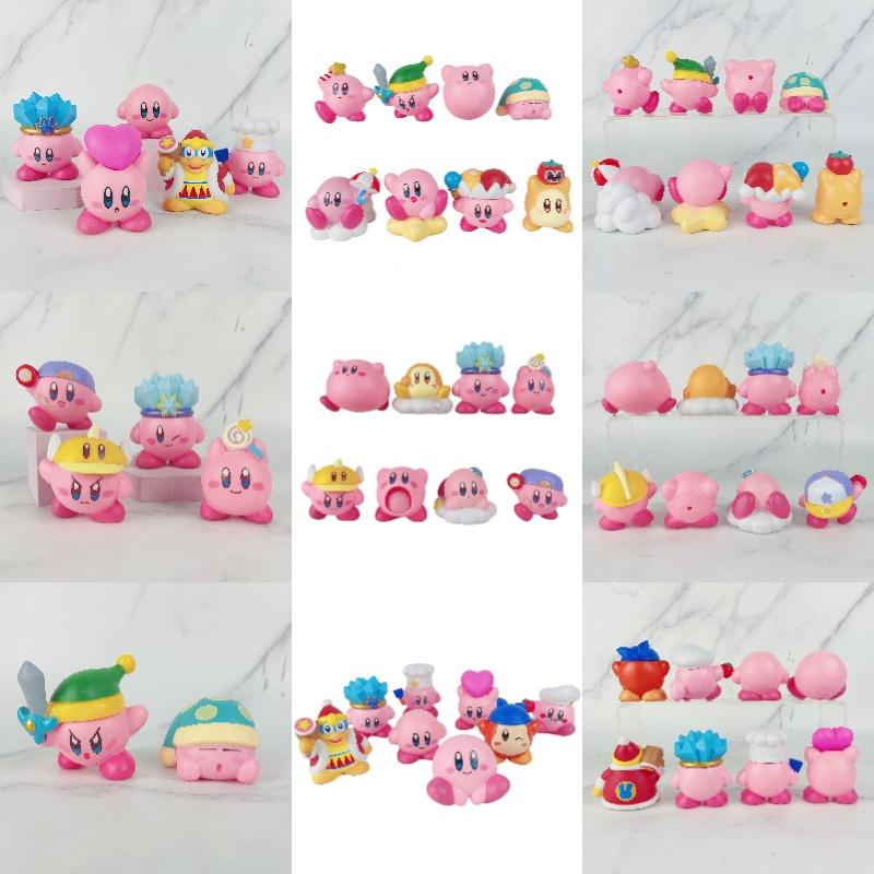 Cute Kirby Pvc Figure Perfect Gift For Gamers And Anime Fans 5-7cm High