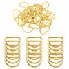 30/50pcs D-shaped metal ring alloy multi-functional buckle,suitable for DIY crafts,wedding,pet collars,keychains,bag accessories