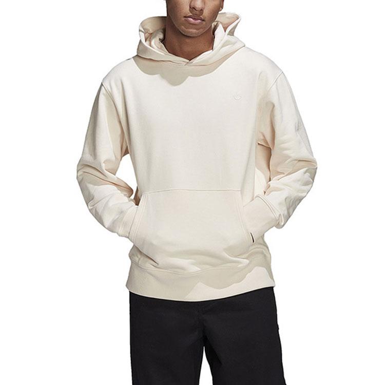 adidas Originals Sweatshirts Men's Ecru Hooded Moderate Other HK2936