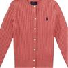 Polo Ralph Lauren Solid Color Crew Neck Single Button Long Sleeve Standard Fit Kids Kids sweater 313543047-510