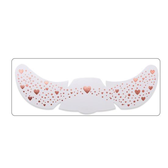 Nostalgie Freckles Face Tattoo, Glitter Makeup Patches, Sparkling Speckles, Holographic-Face Temporary Tattoo for Christmas Parties Musical