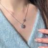 Winter Dreamy Snowflake Pendant Necklace, Niche and High-end, Exquisite, Gentle and Sweet Collarbone Chain