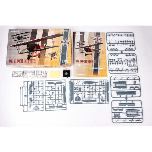Eduard 1/72 Limited Edition German Air Force Du Doch Nicht! (Don't Shoot!) Triple Combo Plastic Model Kit EDU2135