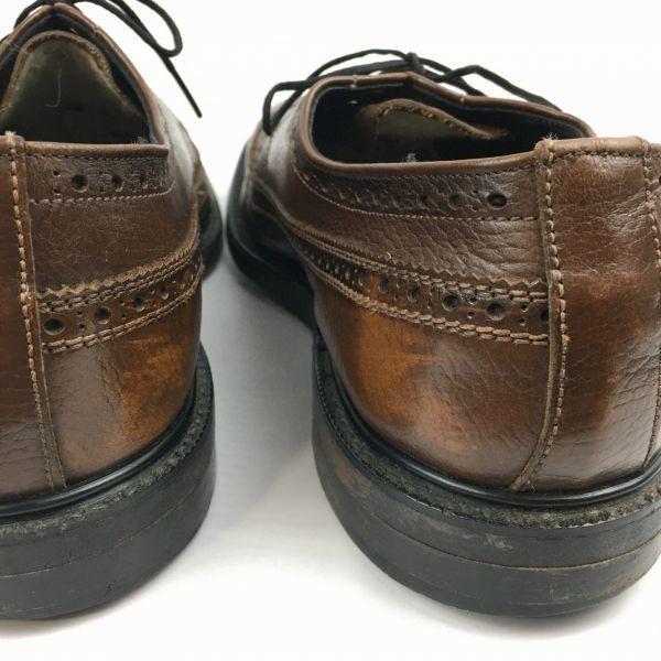 Vintage Rare Mansfields × BOSTONIAN American Full Brogue Wingtip Brown Size 27.528.5 Men's(USED)