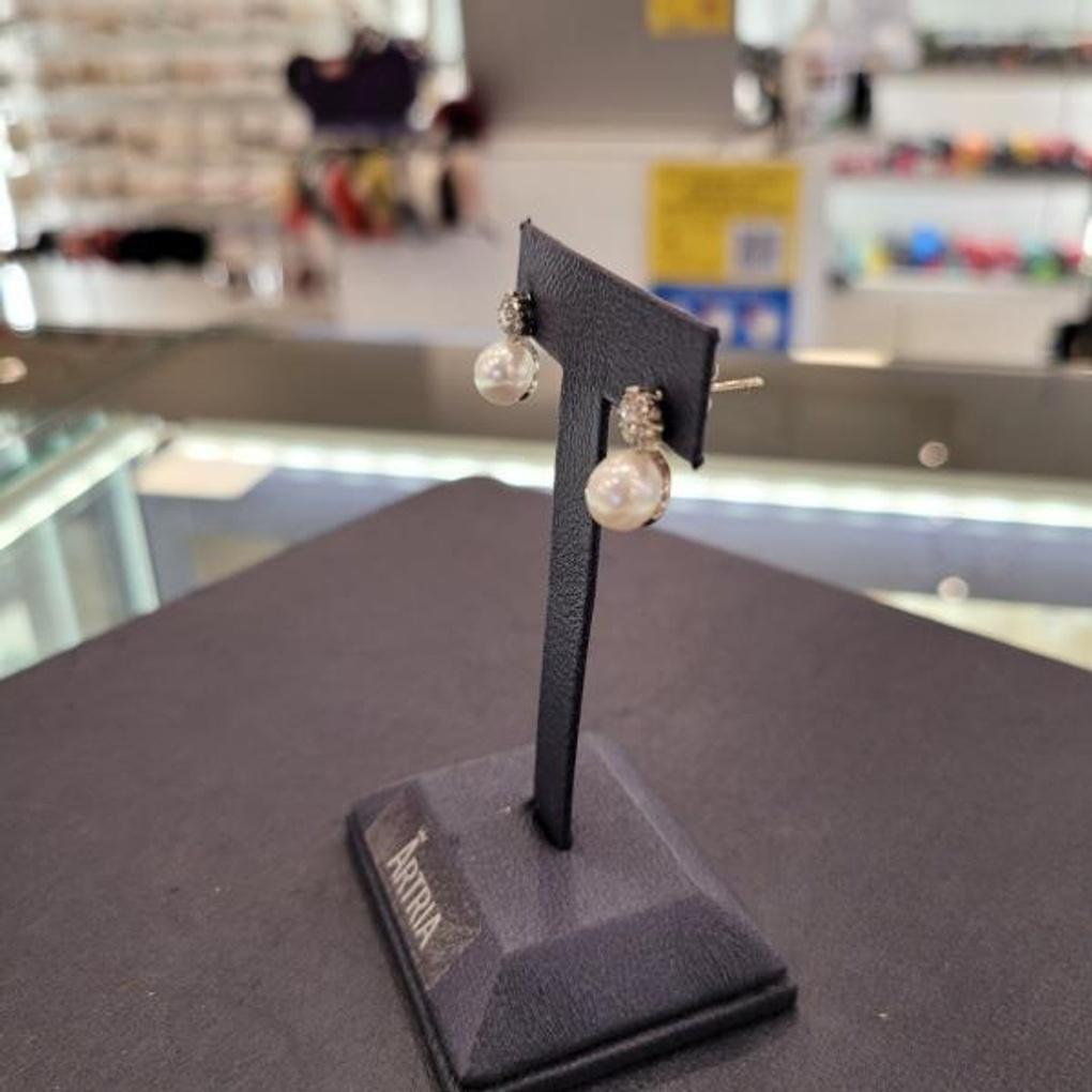 ARTRIA Flower Freshwater Pearl Drop Earrings MATERJJ0001JJF