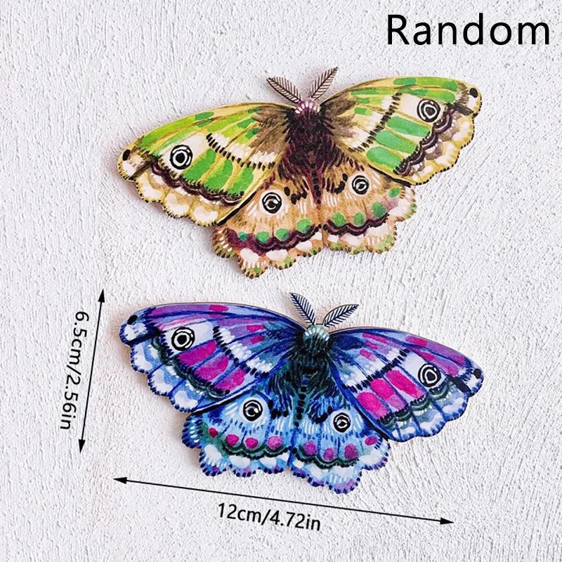 

Colorful Wooden Simulation Butterfly Wooden Crafts Home Living Room Kitchen Wall Decoration Set A2