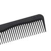 Black Color Barber Comb with Fidget Spinner Center Rotatable Styling Cutting Comb for Men Women
