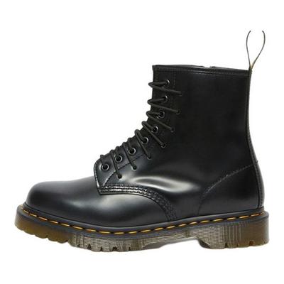 1460 Xtrm Fűzős Felsőrésze Teljes Kiőrlésű Bőr Fényes Fűzős Rövid Csizma Unisex csizma Fekete 27473001