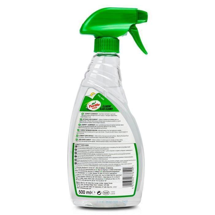 Turtle Wax Nettoyant vitres voiture Clearvue Spray 500 ml