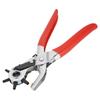 24.5mm Carbon Steel Multi Hole Belt Punch Plier For Leather Paper Plastic