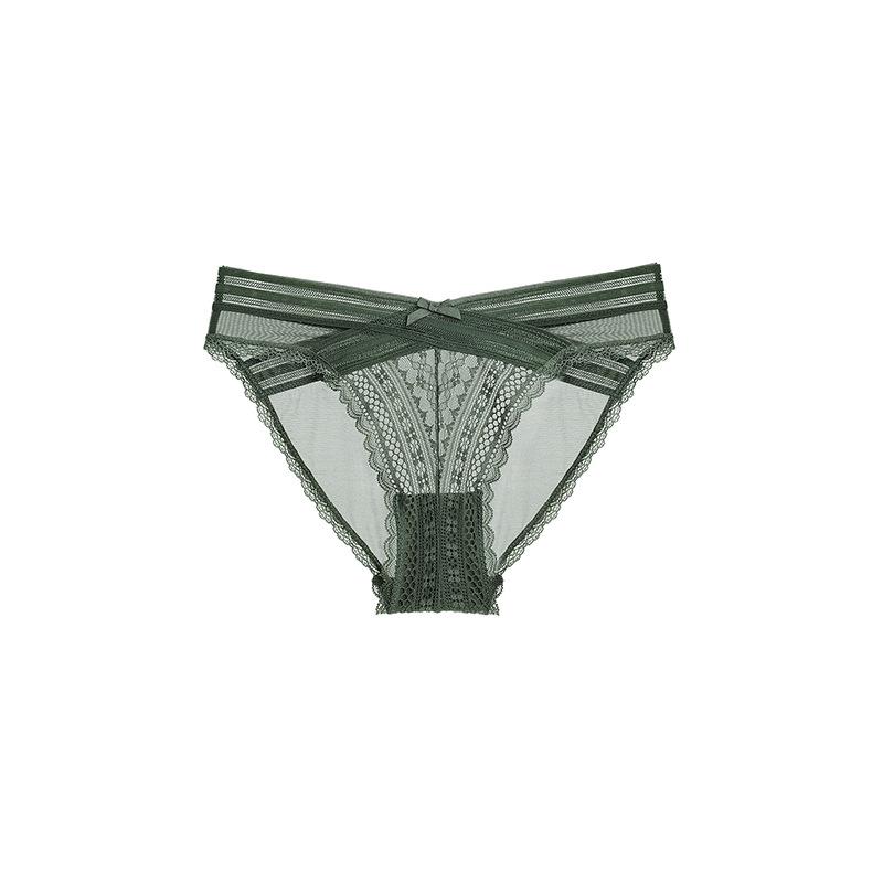 2020 French Lace Mesh Seamless Breathable Thong for Women