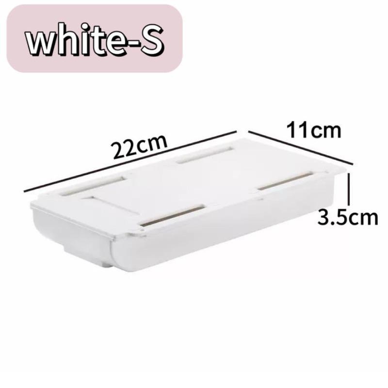 

Самоклеящийся органайзер для хранения под столом, лоток для карандашей для офисных и школьных принадлежностей, простая установка, не требуются инструменты 1pcs