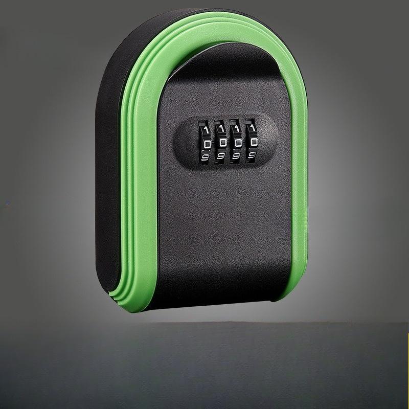 Full plastic key box password lock decoration materials promotion entrance key storage password box plastic password key box
