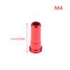 1Pcs Cnc Double O-Ring / One O-Ring Toy Metal M4 Ak Aluminum Alloy Cylinder Head Push Nozzle Aeg Accessories