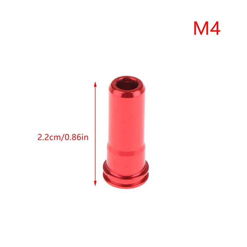 1Pcs Cnc Double O-Ring / One O-Ring Toy Metal M4 Ak Aluminum Alloy Cylinder Head Push Nozzle Aeg Accessories