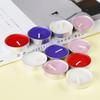 10pcs/box Small Flickering Decorative Candles Romantic Red Blue Yellow Tea Lighting for Birthday