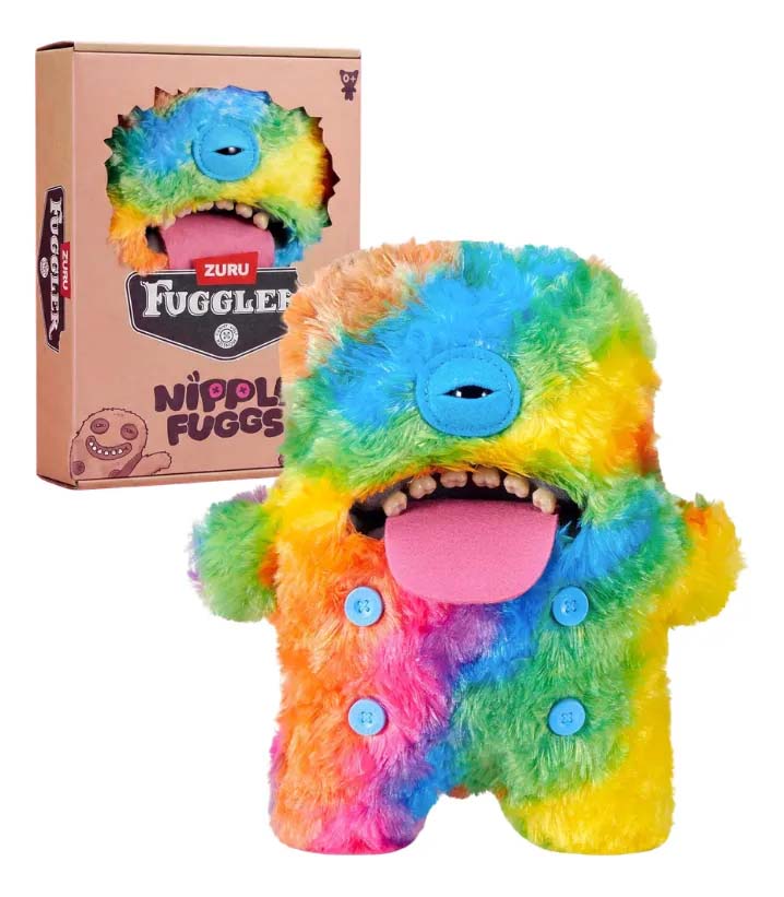 Fuggler Légitime Léger Bizarre Créature Peluches Douces Tétine Fuggs Tétine Pièce Contemporaine Peluches Moelleuses Pour Adulte Compilation 22CM