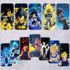 Dragon Ball Vegeta Transparent Phone Case for Motorola Moto Edge 20 30 40 50 S30 Fusion Ultra Pro Neo Lite + G200 G23