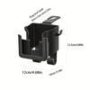 Car Seat Hook Headrest Hanger Multifunctional Auto Back Seat Organizer Phone Holder Cup Holder Storage Car Interior Accessories