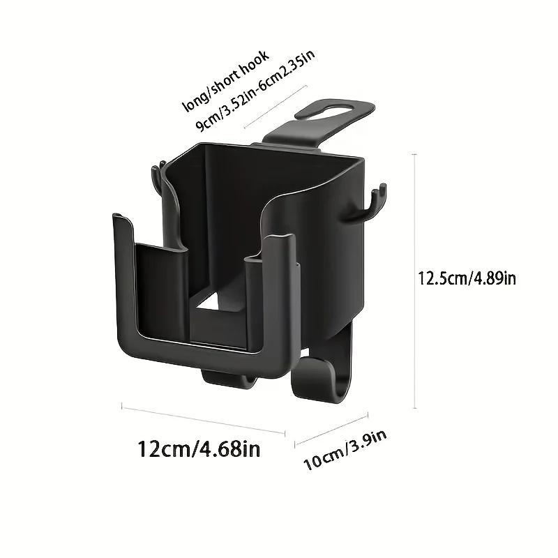 Car Seat Hook Headrest Hanger Multifunctional Auto Back Seat Organizer Phone Holder Cup Holder Storage Car Interior Accessories