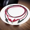 Dual-End Test Leads with 4mm Banana Plugs & Alligator Clips - 15A Rated for Multimeters, Electrical DIY & Repair