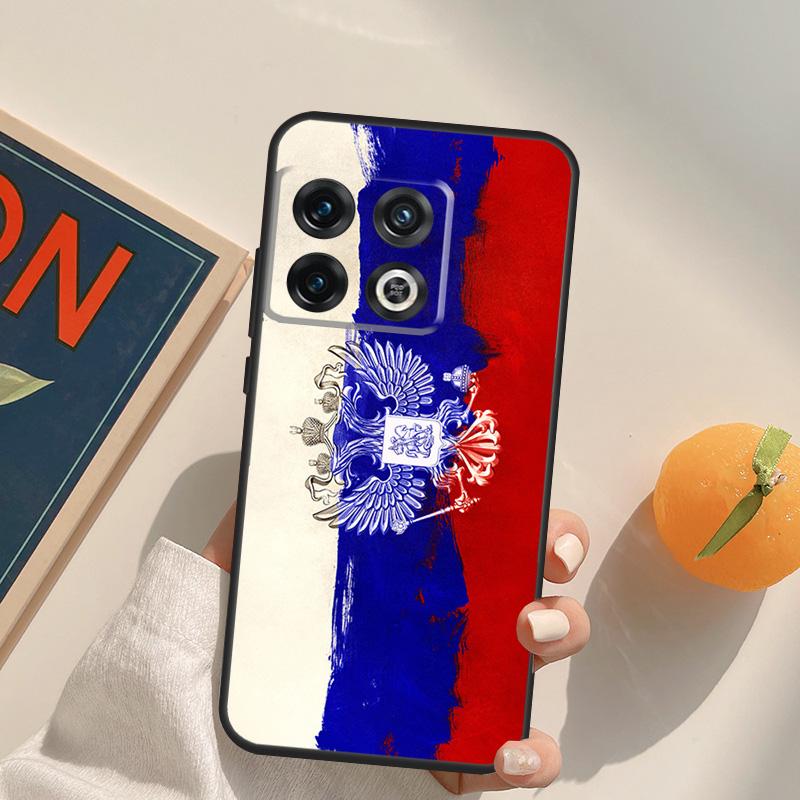 Russian Flag Case For OnePlus Nord 5 CE 2 3 4 Lite N20 N30 OnePlus 15 13 12 11 13T 10T 10R 12R 13R Cover
