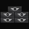 ABDK1 1/2/5/10pcs Car Badges Auto Interior Decor Logo Stickers For MINI E90 COOPER S JCW R55 R56 R60 R61 F54 F55 F56 F57 F60 One R50