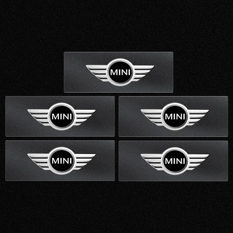 ABDK1 1/2/5/10pcs Car Badges Auto Interior Decor Logo Stickers For MINI E90 COOPER S JCW R55 R56 R60 R61 F54 F55 F56 F57 F60 One R50