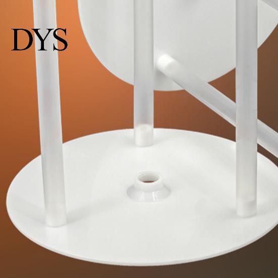 Cake Stand 1 Set Reusable Round Spacers Waterproof BPA Free Stacking Separator Plates 12 Rods 4 for Cakes of 4/6/8/10 Inches