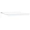 Manual Retractable Awning White 4 X 3 M