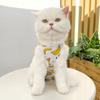 Cat Neutering Suit Fruit Print Recovery Clothing Anti-Lick Jumpsuit After Surgery Adjustable Strap Soft Breathable Postoperative Care Clothes