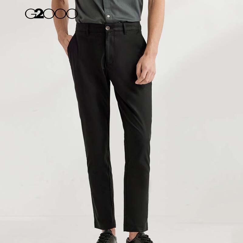 G2000 Men's Slim Fit Tapered Stretch Casual Pants