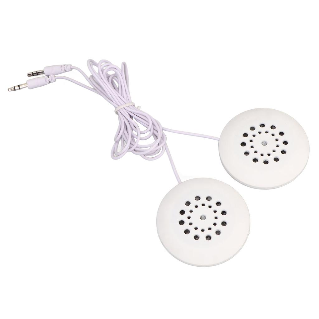 Prenatal Belly Headphones Music Splitter Women Pregnancy Belly Speakers for Fetal Education White