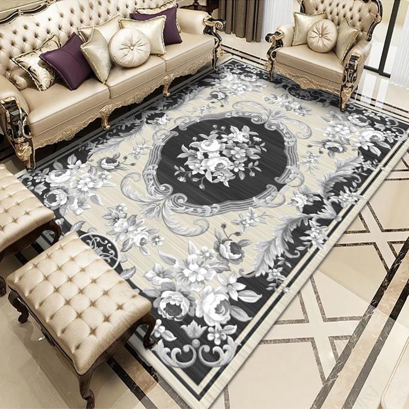Retro Moroccan Style Living Room Decoration Carpet Bohemia Rugs for Bedroom Home Decor Anti-Slip Floor Mat Homestay Lounge Rug